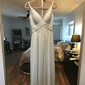 Light blue formal / bridesmaid dress
